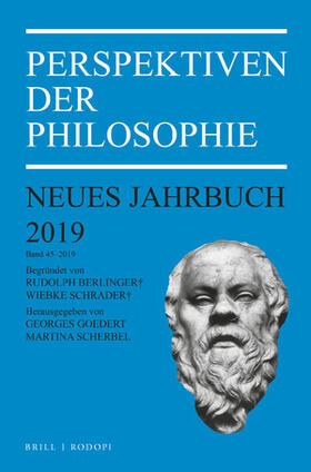 Goedert / Scherbel |  Perspektiven Der Philosophie: Neues Jahrbuch. Band 45 - 2019 | Buch |  Sack Fachmedien