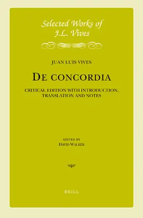 Vives / Walker |  de Concordia | Buch |  Sack Fachmedien