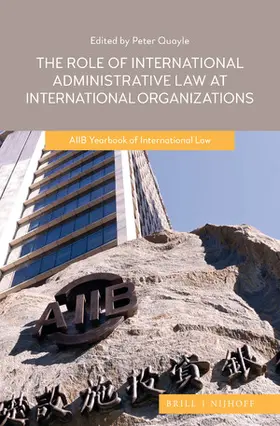  The Role of International Administrative Law at International Organizations | Buch |  Sack Fachmedien