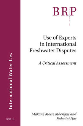 Mbengue / Das |  Use of Experts in International Freshwater Disputes | Buch |  Sack Fachmedien