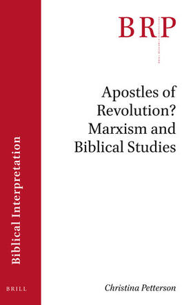 Petterson |  Apostles of Revolution? Marxism and Biblical Studies | Buch |  Sack Fachmedien