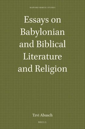 Abusch |  Essays on Babylonian and Biblical Literature and Religion | Buch |  Sack Fachmedien