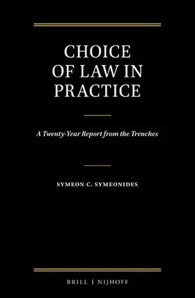 Symeonides |  Choice of Law in Practice | Buch |  Sack Fachmedien