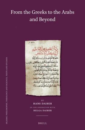 Daiber |  From the Greeks to the Arabs and Beyond (Set) | Buch |  Sack Fachmedien