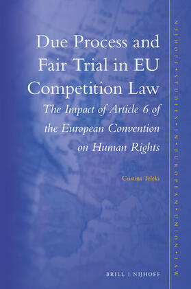 Teleki |  Due Process and Fair Trial in EU Competition Law | Buch |  Sack Fachmedien