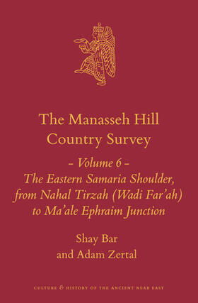 Bar / Zertal |  The Manasseh Hill Country Survey Volume 6 | Buch |  Sack Fachmedien