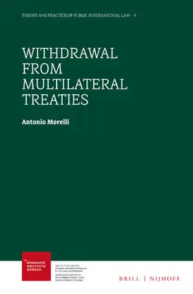 Morelli |  Withdrawal from Multilateral Treaties | Buch |  Sack Fachmedien