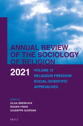  Annual Review of the Sociology of Religion. Volume 12 (2021) | Buch |  Sack Fachmedien