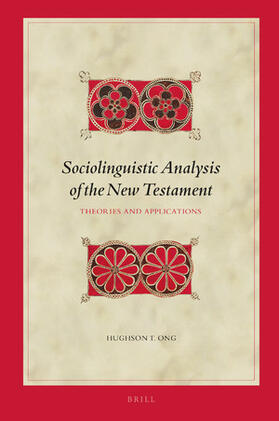 Ong |  Sociolinguistic Analysis of the New Testament | Buch |  Sack Fachmedien