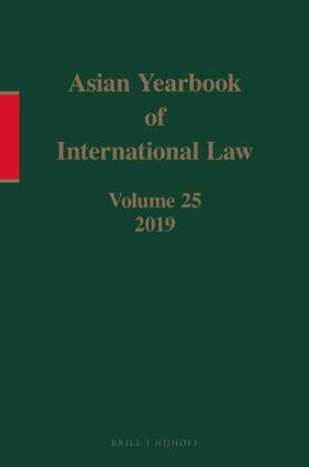 Lee |  Asian Yearbook of International Law, Volume 25 (2019) | Buch |  Sack Fachmedien