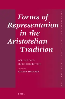  Forms of Representation in the Aristotelian Tradition. Volume One: Sense Perception | Buch |  Sack Fachmedien