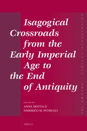  Isagogical Crossroads from the Early Imperial Age to the End of Antiquity | Buch |  Sack Fachmedien