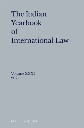 Pavoni | Italian Yearbook of International Law 31 (2021) | Buch | 978-90-04-50972-6 | sack.de