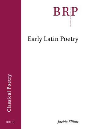 Elliott |  Early Latin Poetry | Buch |  Sack Fachmedien