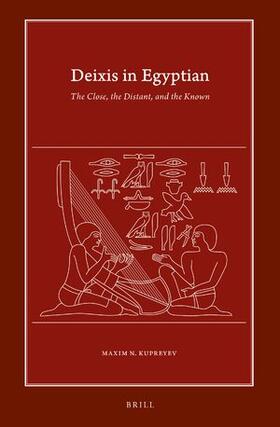 Kupreyev |  Deixis in Egyptian | Buch |  Sack Fachmedien