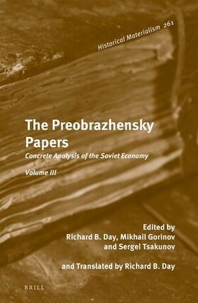  The Preobrazhensky Papers, Volume 3 | Buch |  Sack Fachmedien