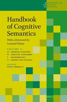  Handbook of Cognitive Semantics (Part 2) | Buch |  Sack Fachmedien