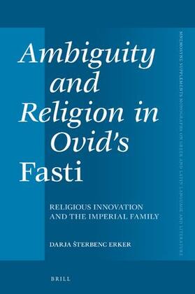 Erker |  Ambiguity and Religion in Ovid's Fasti | Buch |  Sack Fachmedien