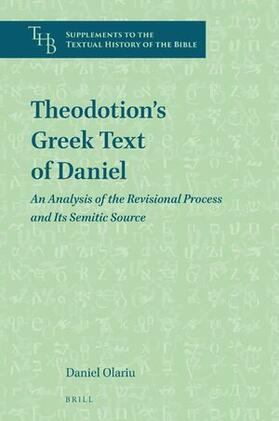 Olariu |  Theodotion's Greek Text of Daniel | Buch |  Sack Fachmedien