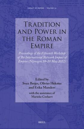  Tradition and Power in the Roman Empire | Buch |  Sack Fachmedien