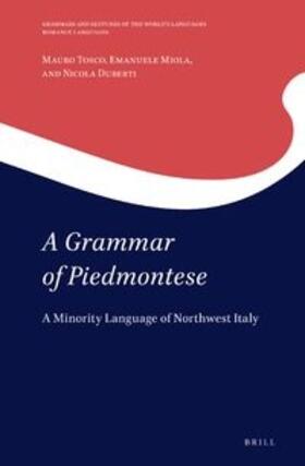 Tosco / Miola / Duberti |  A Grammar of Piedmontese | Buch |  Sack Fachmedien