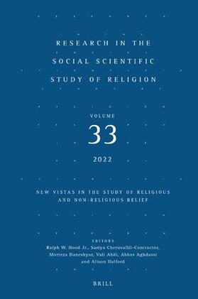  Research in the Social Scientific Study of Religion, Volume 33 | Buch |  Sack Fachmedien