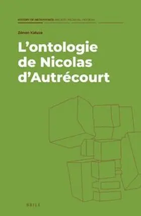 Kaluza / Calma |  L'Ontologie de Nicolas d'Autrécourt | Buch |  Sack Fachmedien