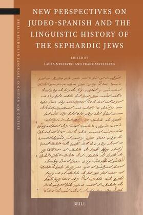  New Perspectives on Judeo-Spanish and the Linguistic History of the Sephardic Jews | Buch |  Sack Fachmedien