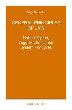 Rezevska |  General Principles of Law | Buch |  Sack Fachmedien