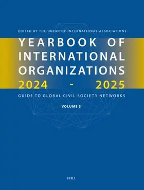  Yearbook of International Organizations 2024-2025, Volume 3 | Buch |  Sack Fachmedien