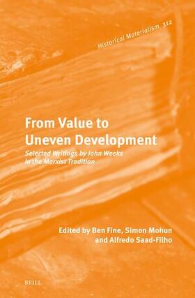 Fine / Mohun / Saad-Filho |  From Value to Uneven Development | Buch |  Sack Fachmedien