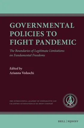 Vedaschi | Governmental Policies to Fight Pandemic | Buch | 978-90-04-70864-8 | sack.de