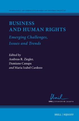 Ziegler / Canapa / Cardozo |  Business and Human Rights | Buch |  Sack Fachmedien