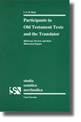 Regt |  Participants in Old Testament Texts and the Translator | Buch |  Sack Fachmedien