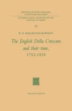 Hargreaves-Mawdsley |  The English Della Cruscans and Their Time, 1783¿1828 | Buch |  Sack Fachmedien