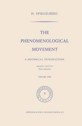 Spiegelberg |  The Phenomenological Movement | Buch |  Sack Fachmedien