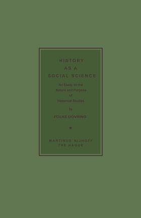 Dovring |  History as a Social Science | Buch |  Sack Fachmedien