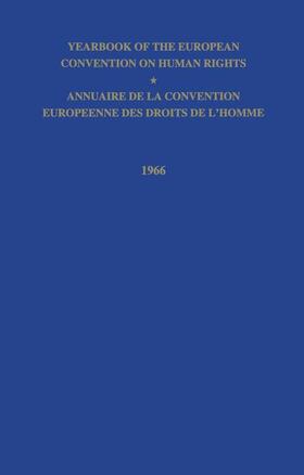  Yearbook of the European Convention on Human Right/Annuaire de la Convention Europeenne Des Droits de l'Homme | Buch |  Sack Fachmedien