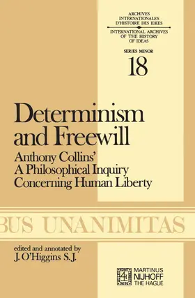 O'Higgins |  Determinism and Freewill | Buch |  Sack Fachmedien