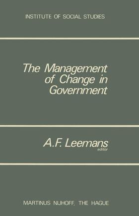 Leemans |  The Management of Change in Government | Buch |  Sack Fachmedien