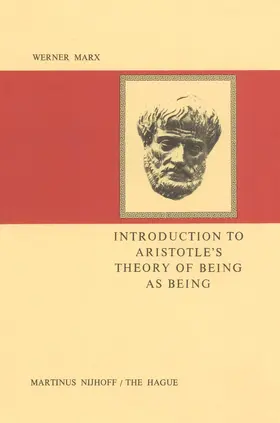 Marx |  Introduction to Aristotle¿s Theory of Being as Being | Buch |  Sack Fachmedien