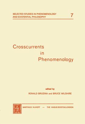 Wilshire / Bruzina |  Crosscurrents in Phenomenology | Buch |  Sack Fachmedien