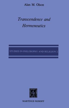 Olson |  Transcendence and Hermeneutics | Buch |  Sack Fachmedien