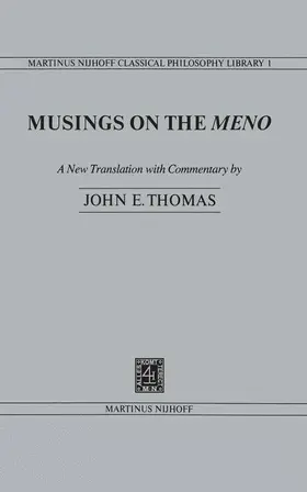 Thomas |  Musings on the Meno | Buch |  Sack Fachmedien