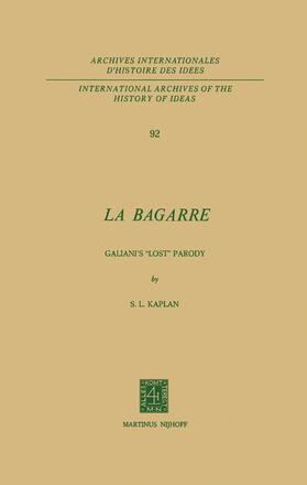 Kaplan |  La Bagarre | Buch |  Sack Fachmedien