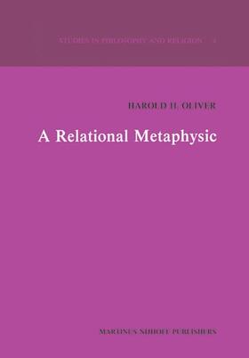 Oliver |  A Relational Metaphysic | Buch |  Sack Fachmedien