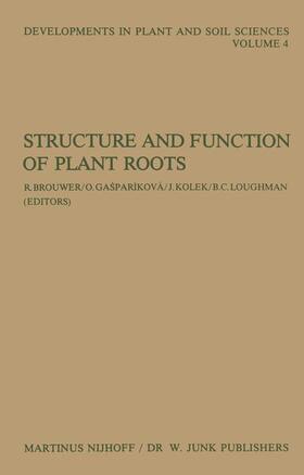 Brouwer / Gasparikova / Kolek |  Structure and Function of Plant Roots | Buch |  Sack Fachmedien