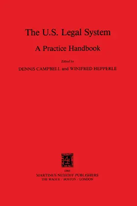 Campbell / Hepperle |  The Us Legal System | Buch |  Sack Fachmedien