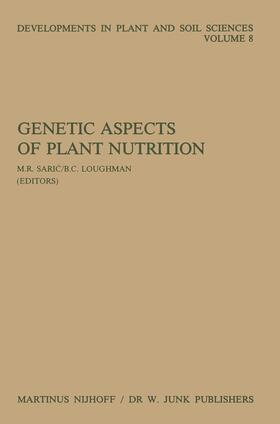 Saric / Loughman |  Genetic Aspects of Plant Nutrition | Buch |  Sack Fachmedien