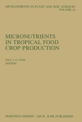 Vlek |  Micronutrients in Tropical Food Crop Production | Buch |  Sack Fachmedien